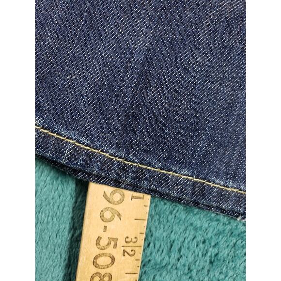 Lucky Brand Jeans Size 14 Womens Blue Stretch Pants Mid Rise Zoe Straight USA - Picture 8 of 13